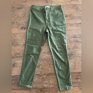 LOFT Olive Green Women’s Trousers size 6